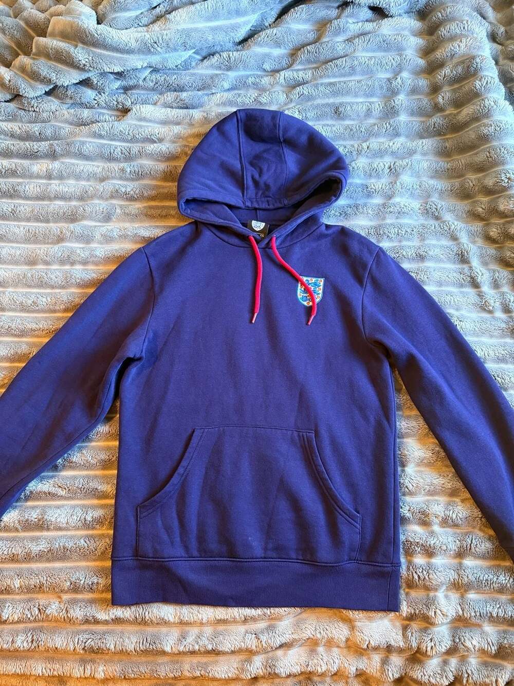 England National Football Team Official Crest Hoodie Size Small